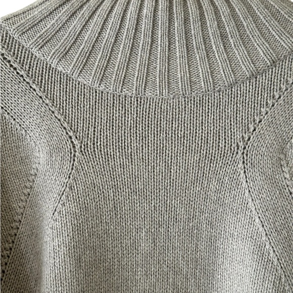 Cashmere 100% Sweater Taupe Size Medium - Picture 4 of 13